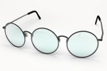 wire rim glasses with three lenses